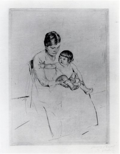 Der Strumpf von Mary Stevenson Cassatt