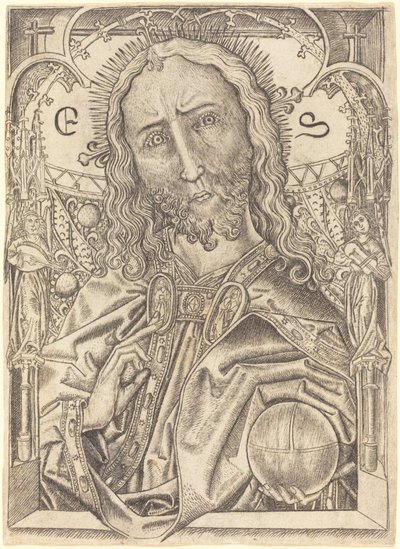 Christus als Erlöser von Master E.S.