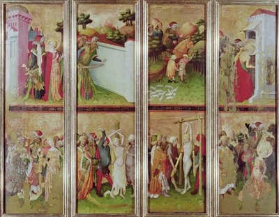 St. Barbara Altarbild von Master Francke