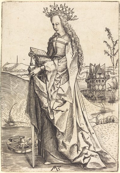 Heilige Katharina von Master MZ