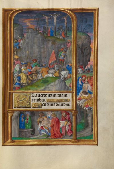 Die Kreuzigung von Master of James IV of Scotland