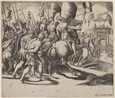 Der Triumph des Scipio von Master of the Die