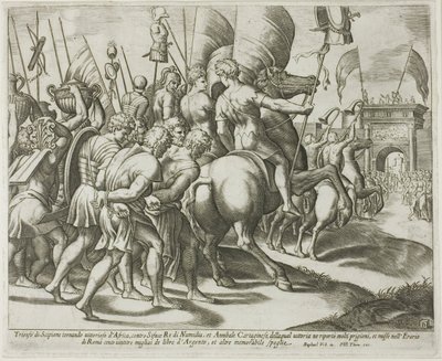 Der Triumph des Scipio von Master of the Die