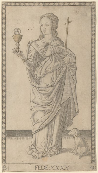 Glaube von Master of the E Series Tarocchi
