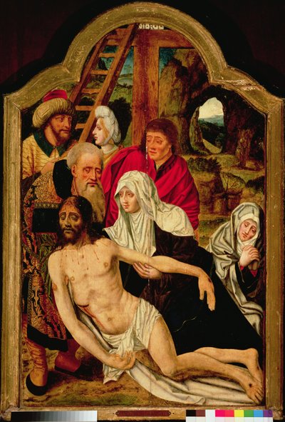 Kreuzabnahme von Master of the Holy Blood