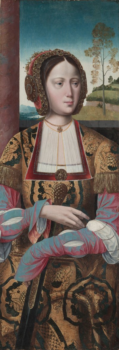 Heilige Katharina, um 1520 von Master of the Holy Blood