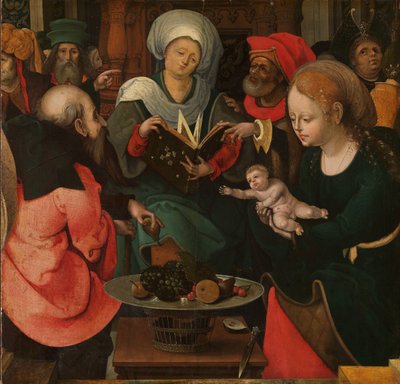 Heilige Verwandtschaft von Master of the Lille Adoration