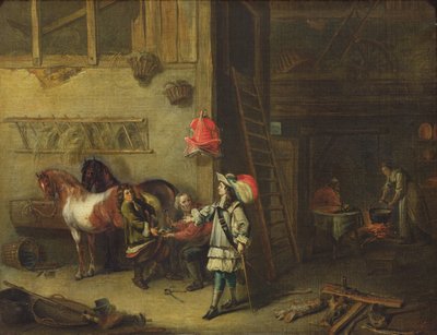Der Schmied von Matheus van Helmont