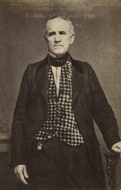 Sam Houston, ca. 1860-65 (Albumin-Silberdruck) von Mathew B. Brady