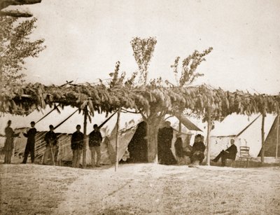 Allgemeines Krankenhaus, City Point, 1861-65 von Mathew B. Brady
