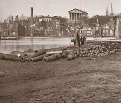 Ruinen von Richmond, Virginia von Mathew Brady