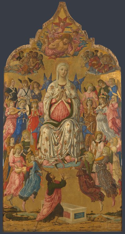 Die Himmelfahrt der Jungfrau, 1474 von Matteo di Giovanni