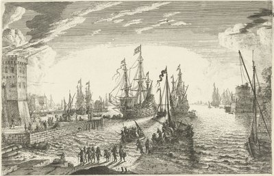 Landung von Soldaten von Matthieu van Plattenberg