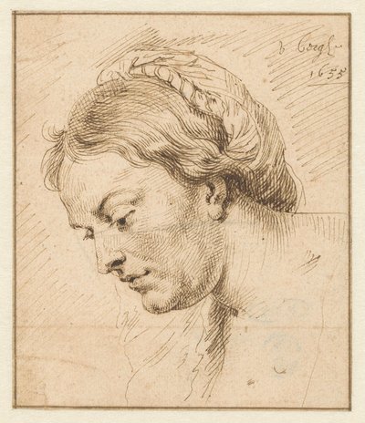 Frauenkopf von Matthys van den Bergh