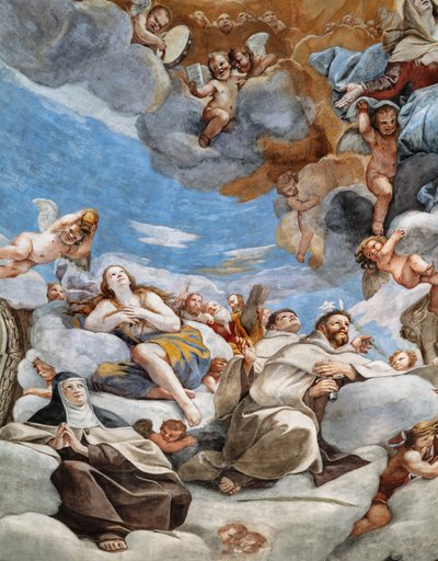 Paradies (Detail) von Mattia (1613 99) Preti