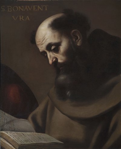 Heiliger Bonaventura, 1637-1645 von Mattia Preti
