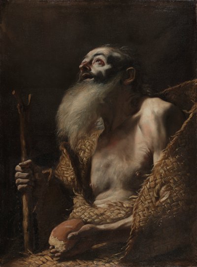 Heiliger Paulus der Einsiedler von Mattia Preti