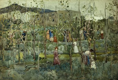 Capri, 1899 von Maurice Brazil Prendergast