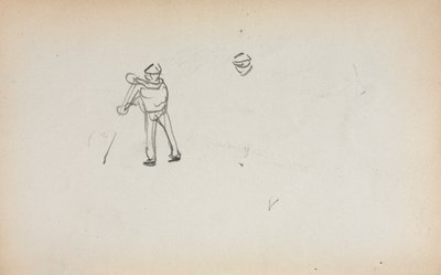 Italienisches Skizzenbuch: Gondoliere Seite 13 von Maurice Brazil Prendergast