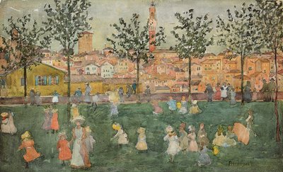 Siena, ca. 1898-99 von Maurice Brazil Prendergast