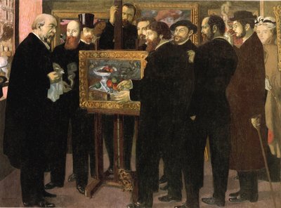 Hommage an Cezanne (1900) von Maurice Denis