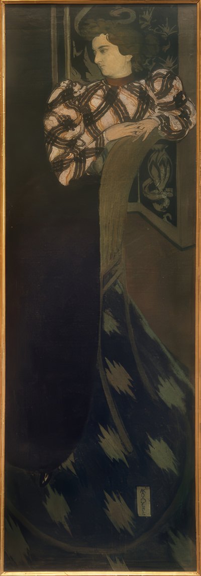 Madame Ranson in Grün von Maurice Denis