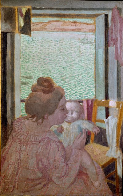 Mutterschaft am Fenster von Maurice Denis
