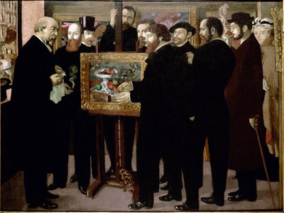 Hommage an Cezanne von Maurice Denis