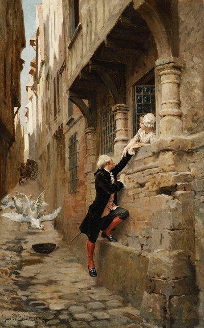 Eine knappe Flucht von Maurice Leloir