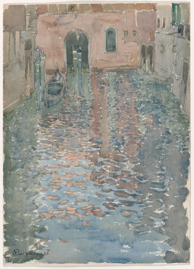 Venezianische Kanäle von Maurice Prendergast