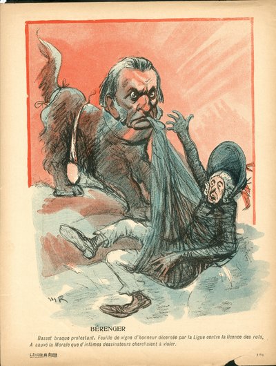 Der Butterteller, Satirisch in Farben von Maurice Radiguet