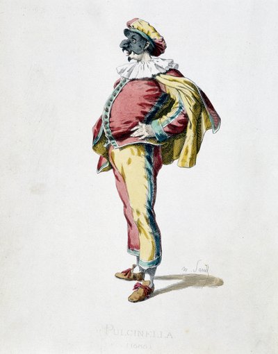 Pulcinella (Polichinelle) von Maurice Sand