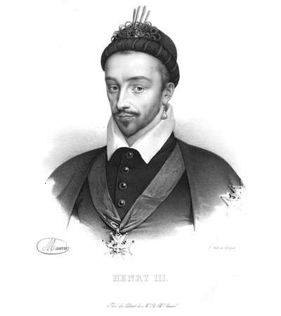 Heinrich III., König von Frankreich, um 1820er Jahre von Maurin