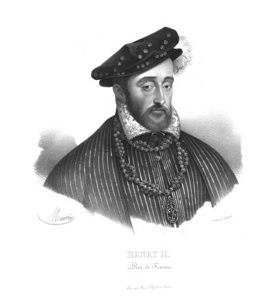 Heinrich II., König von Frankreich, ca. 1820er Jahre von Maurin