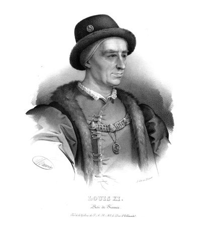 König Ludwig XI. von Frankreich von Maurin