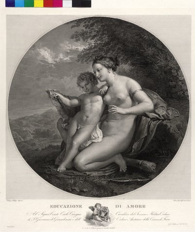 Die Erziehung des Amor von Mauro Gandolfi