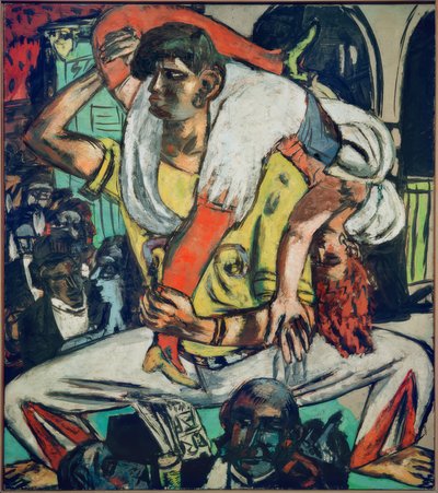 Apachentanz von Max Beckmann