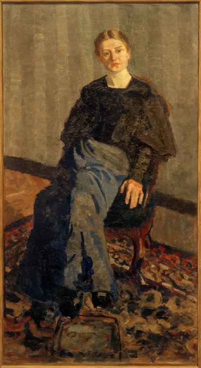 Bildnis Minna Tube von Max Beckmann