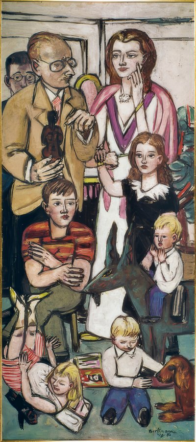 Die Hope Familie von Max Beckmann