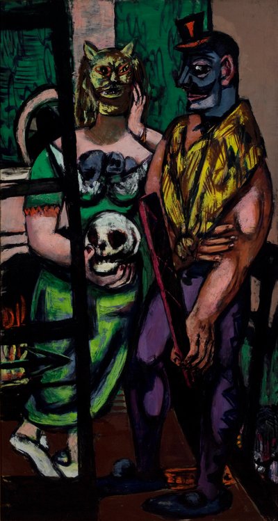 Maskerade von Max Beckmann