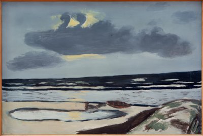 Meeresstrand von Max Beckmann