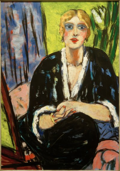 Porträt Lilly von Schnitzler von Max Beckmann
