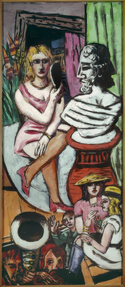 Schauspieler von Max Beckmann