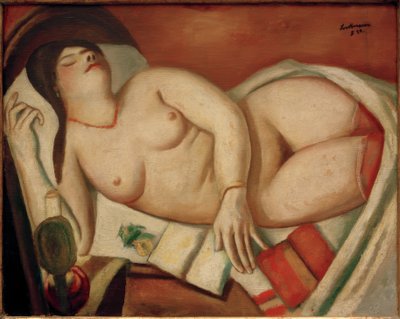 Schlafende von Max Beckmann