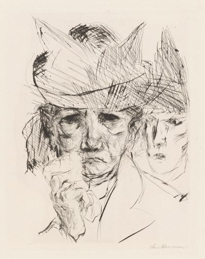 Weinende Frau von Max Beckmann