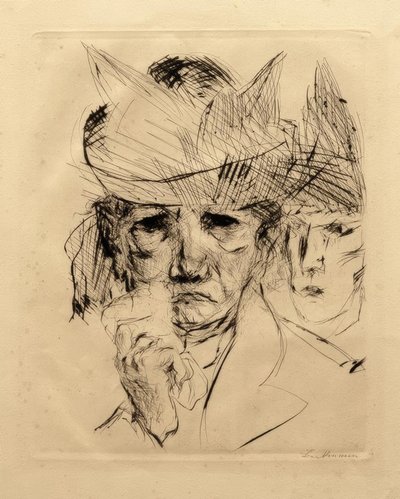 Weinende Frau von Max Beckmann