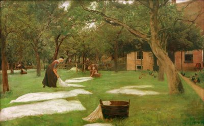 Die Rasenbleiche von Max Liebermann