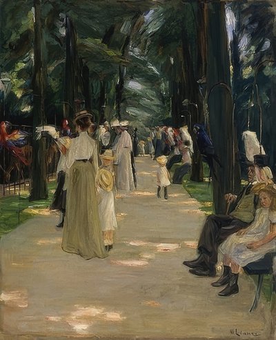 Papageienallee von Max Liebermann