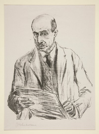 Selbstporträt von Max Liebermann