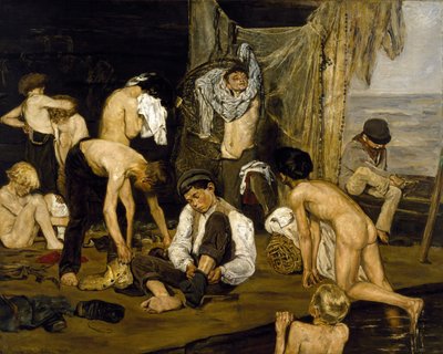 Schwimmer von Max Liebermann